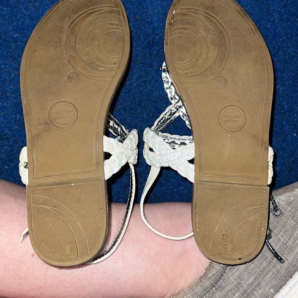 Wonder Nation Little & Big Girls Braid Sandal - Picture 3 of 3